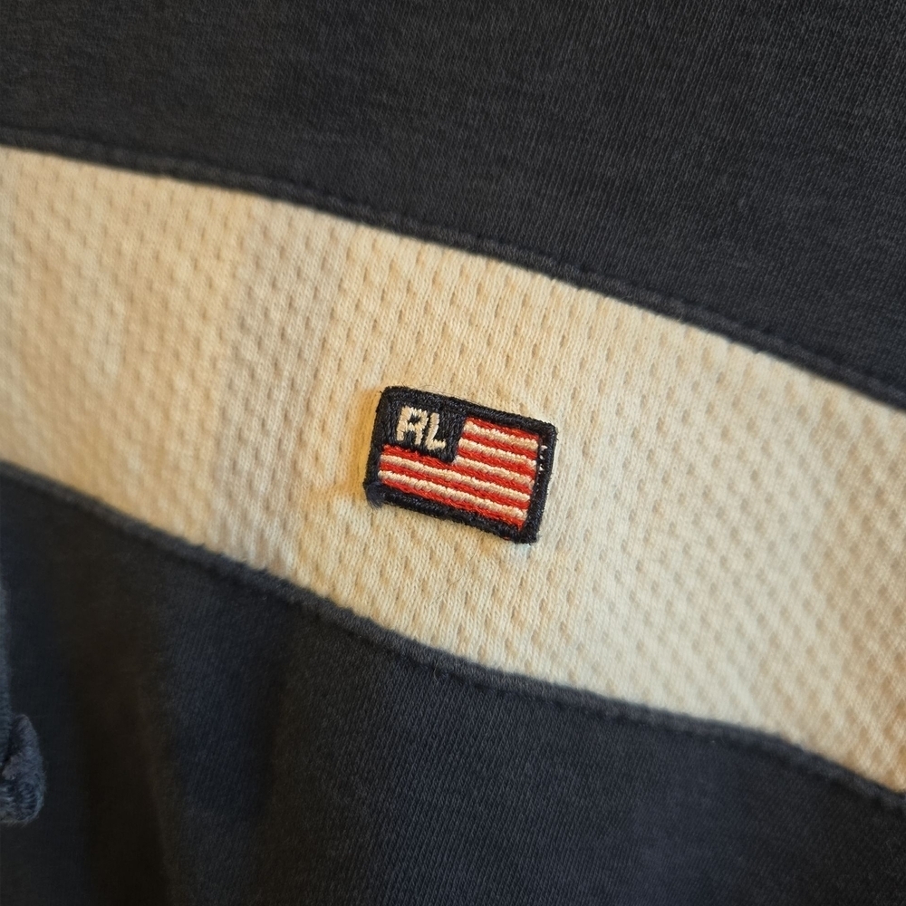 Vintage Polo by Ralph Lauren Blue Zip-Up Jacket - Picture 6 of 6
